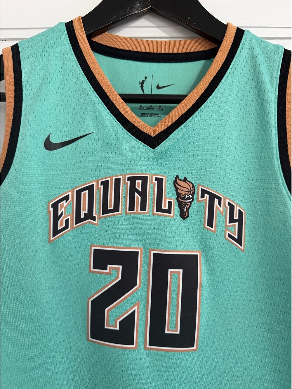 Sabrina Ionescu New York Liberty Nike WNBA Jersey Youth Size Medium - Picture 3 of 9